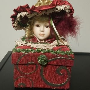 Dan Dee Collector's Ceramic Doll Box